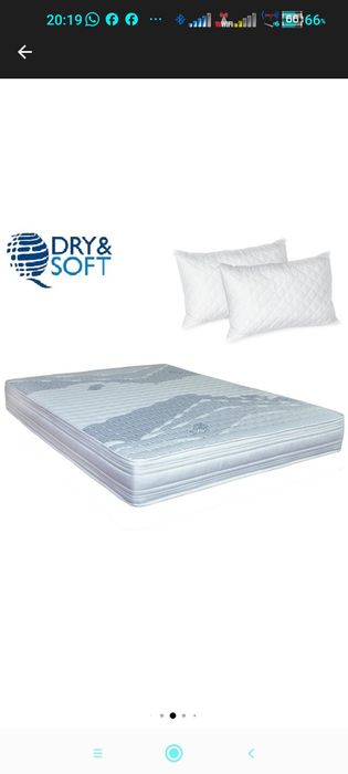 Saltea Ortopedica 160x200x19 (New) + 2 perne