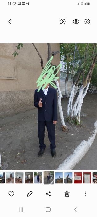 Продаю форма костюм тройка на 8-9лет