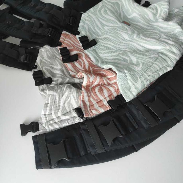 От 2+ месеца | Ергономична раница за бебе Nashsling Combi (100% памук)