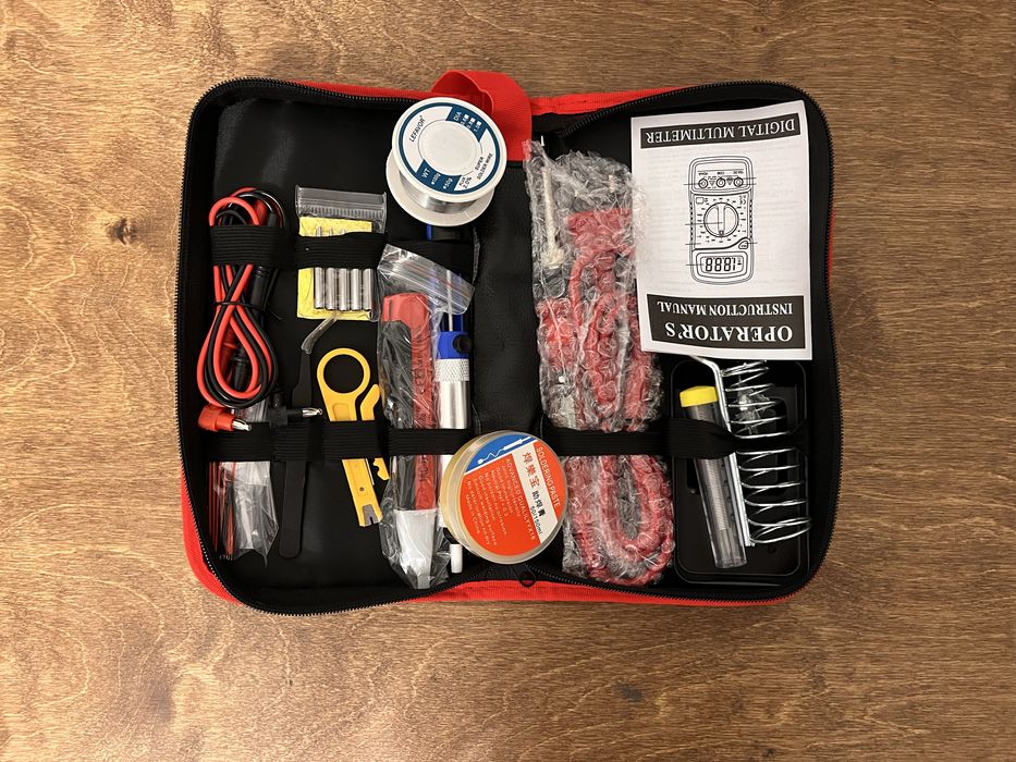 Новый паяльный набор 18 предметов