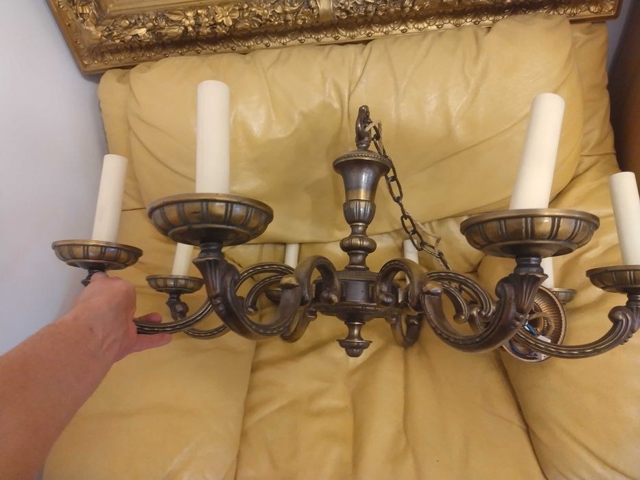 Candelabru mare Bronz Sufragerie - Germania