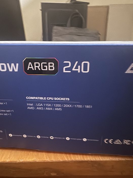 Montech hyperflow 240 водняное охлаждение (сжо)