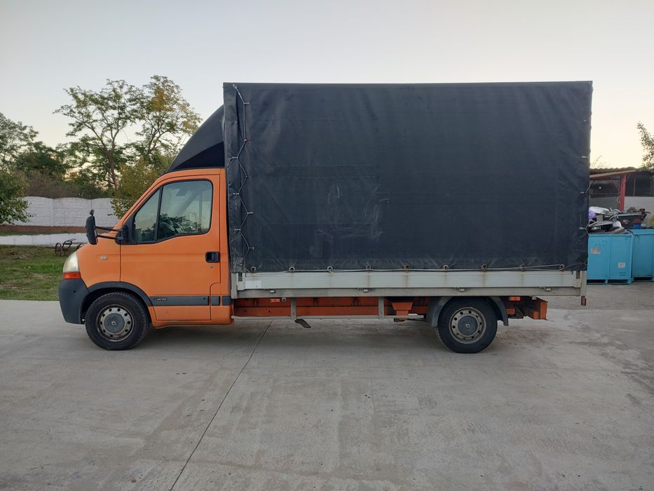 Vand sau schimb camioneta cu prelata Renault Master 150 cp, 9 paleti