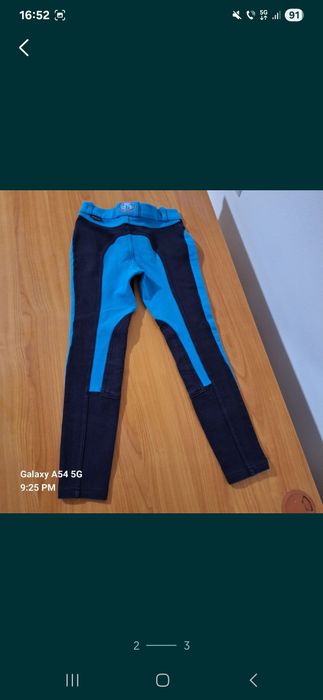 Pantaloni echitatie  ptr 8 - 10 ani 70 lei