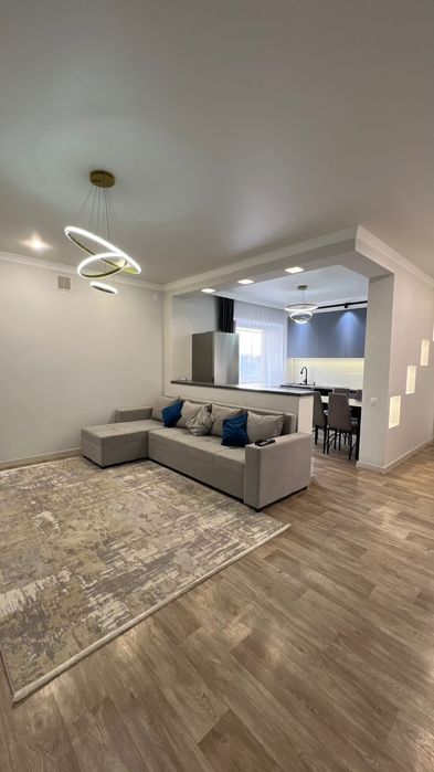 Просторная евро двухкомнатная квартира