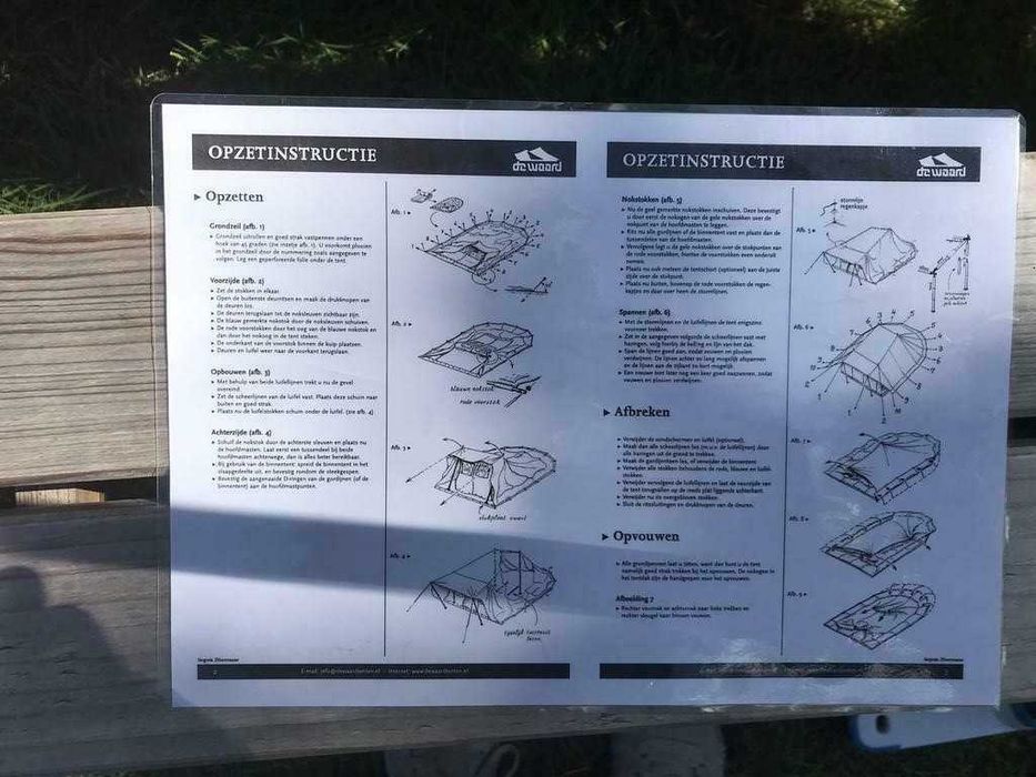 палатка Vergrote Zilvermeeuw