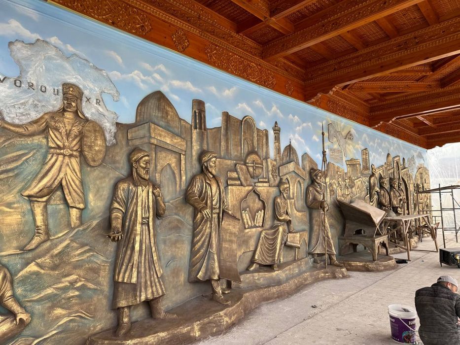 Rassom Художник рассом хизмати барелеф роспис венитцианко аттаченто