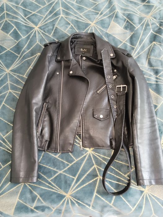 Продам платье двойку коженку