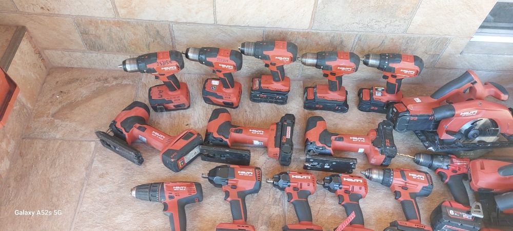 Vând scule HILTI și MILWAUKEE