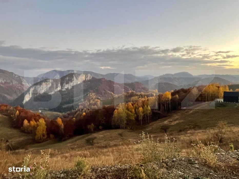 Teren 5200 mp cu view spectaculos Ponor | ideal turistic | langa Belve