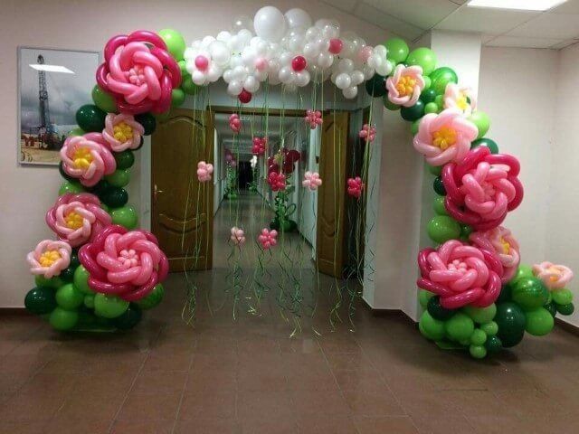 Шары воздушные гелиевые оформление Подарки на  день рождения!