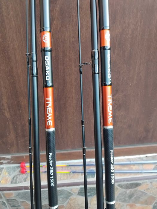 Чисто нови шаранджийски фидер въдици - 2 броя