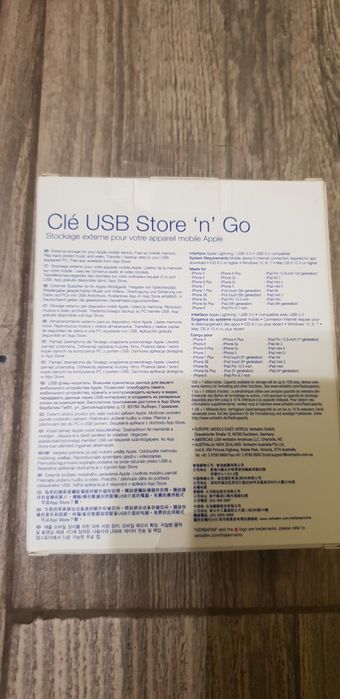 Stick memorie verbatim.