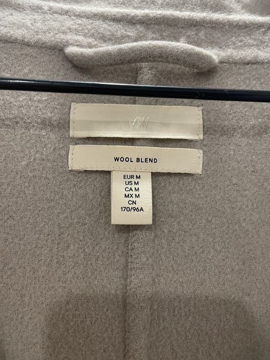 Пальто H&M из шерсти