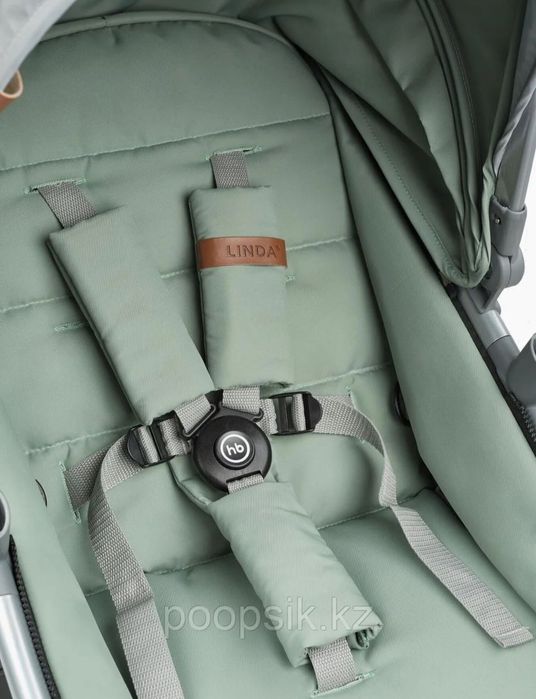 Коляска Happy baby Linda зеленая