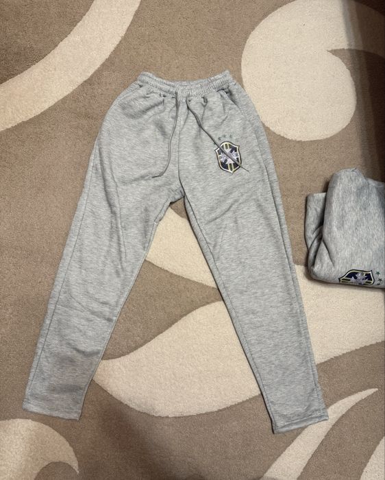 Tracksuit Brazil 100% bumbac S,M,L,XL Negru sau Gri