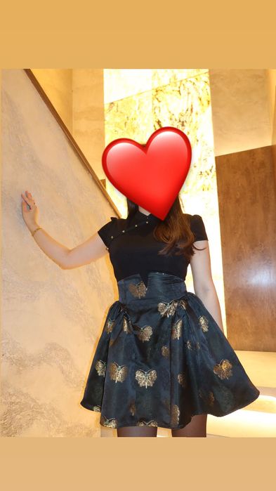 Платье в стиле ципао