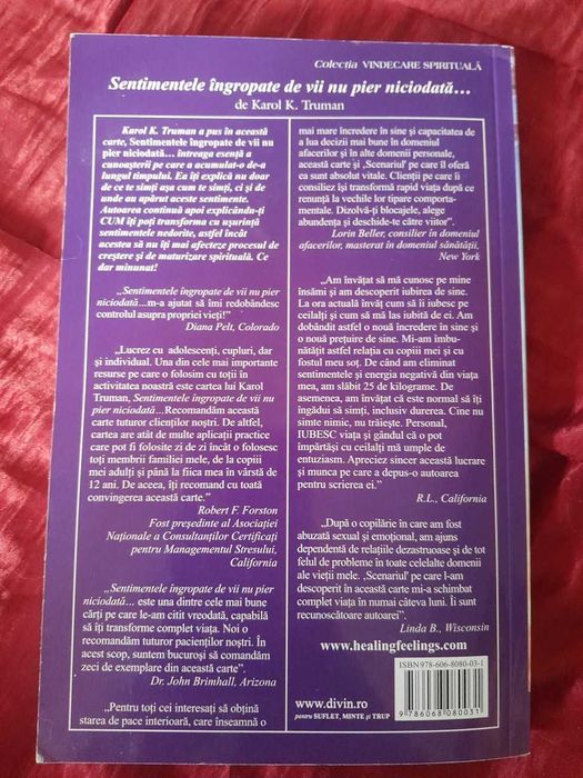 RARA,Karol K. Truman - Sentimentele ingropate de vii nu pier niciodata