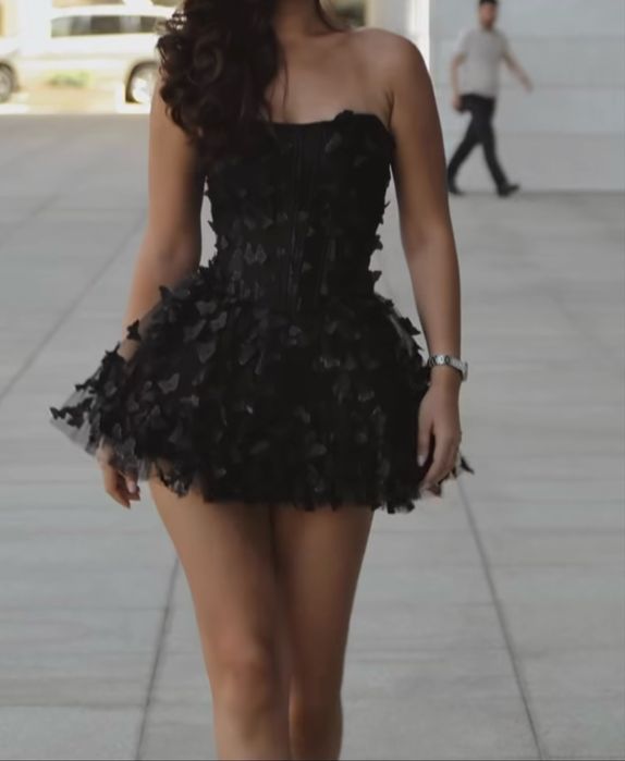 Вечерний мини платье