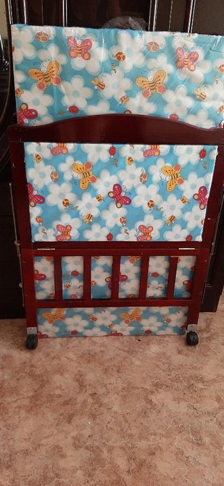 Детский кровать с люлькой