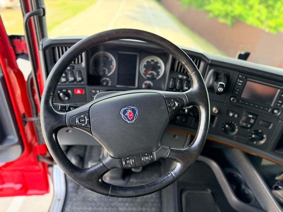 Scania R730 cu macara forestiera