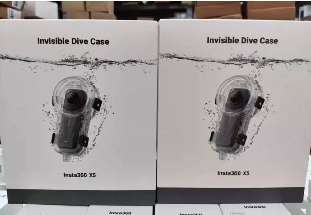 Водонепроницаемый кейс Insta360 X5 для подводной съёмки 360° (до 50 м)