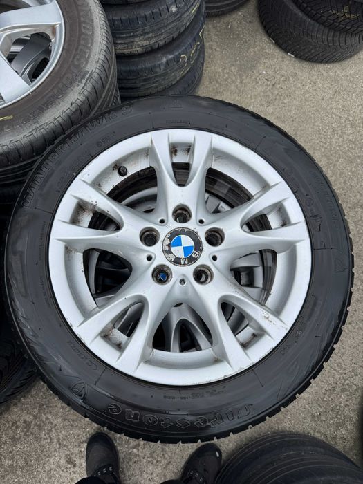 Set Jante BMW R16 5x120 cu Anvelope Firestone 205/55 R16 Iarna M+S
