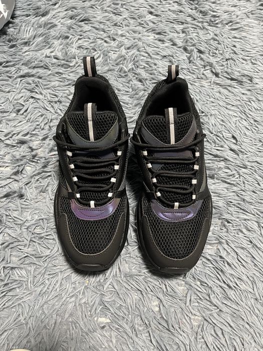 Dior B22 reflective rainbow& silver