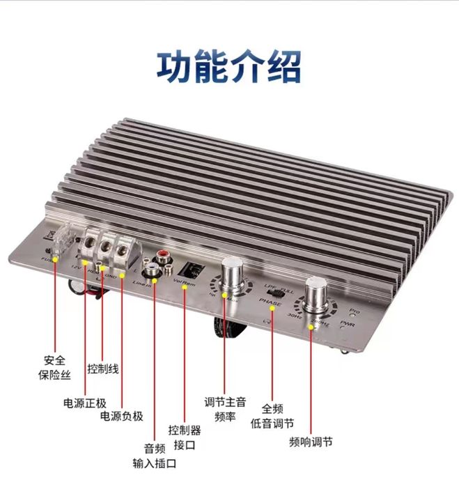 Моноблок А класс усилител 1000w