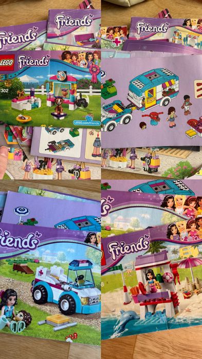 Коробка с лего , различные наборы