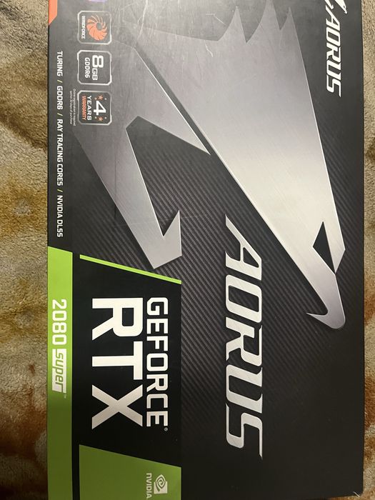 Видеокарта RTX 2080 SUPER Aorus