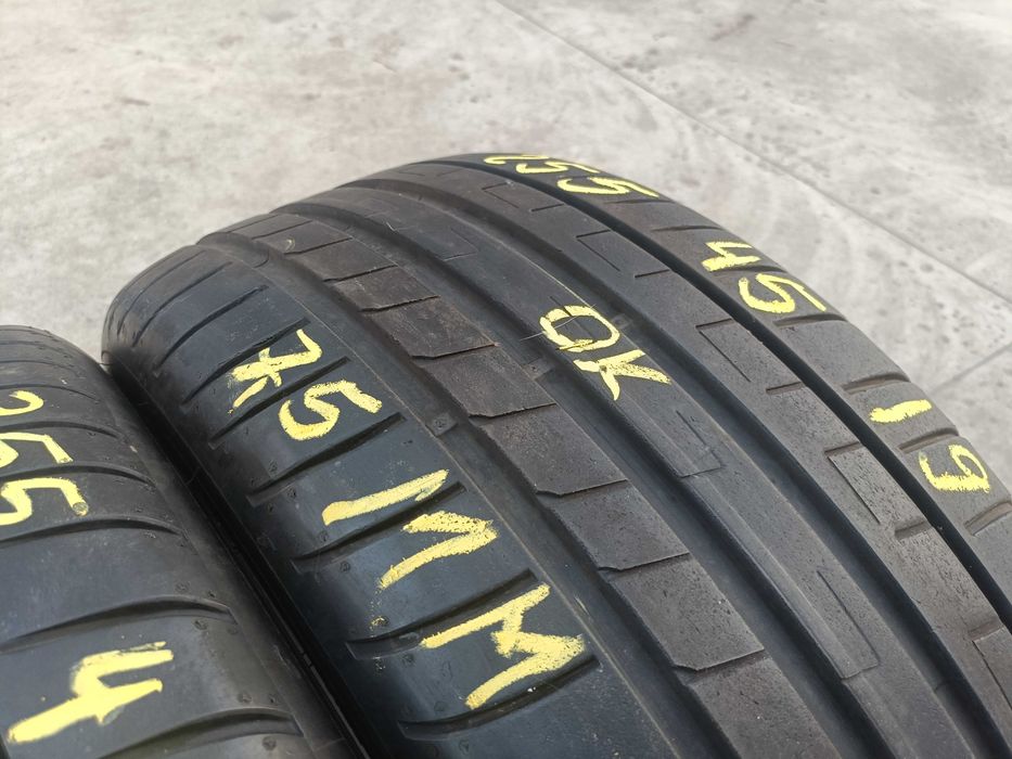 Doua anvelopa vara 255 45 19 goodyear asymmetric 3 profil de 7,5 mm