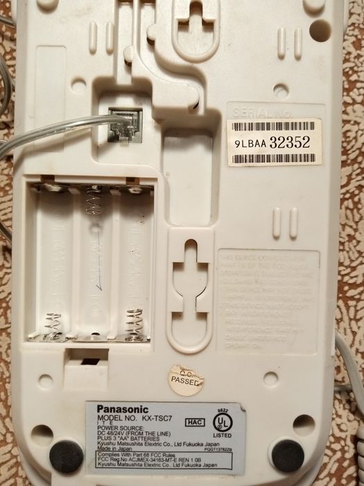 Продаю телефонный аппарат Panasonic.