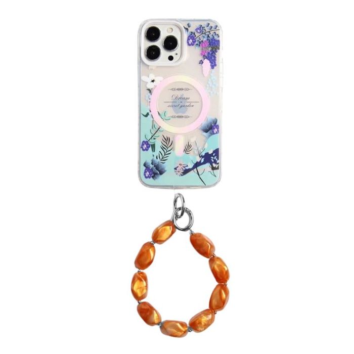 Ремешок из бусин для телефона