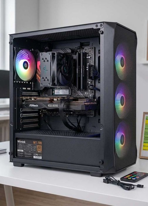 Игровой ПК Ryzen 5 7500F/RAM 32GB /SSD 512GB/RX7650 8GB GRE
