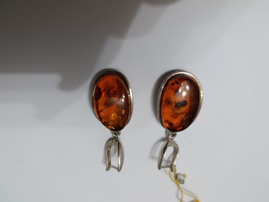 Серьги серебро 925° проба