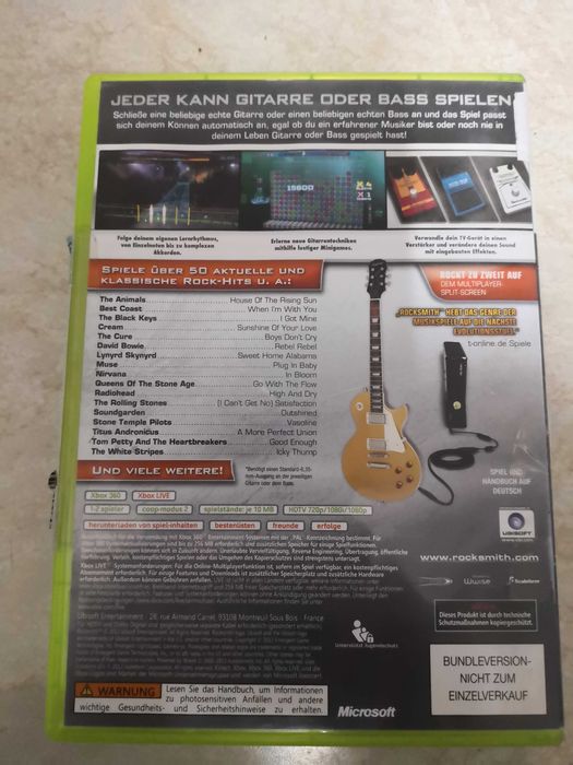 Joc Rocksmith pentru Xbox 360