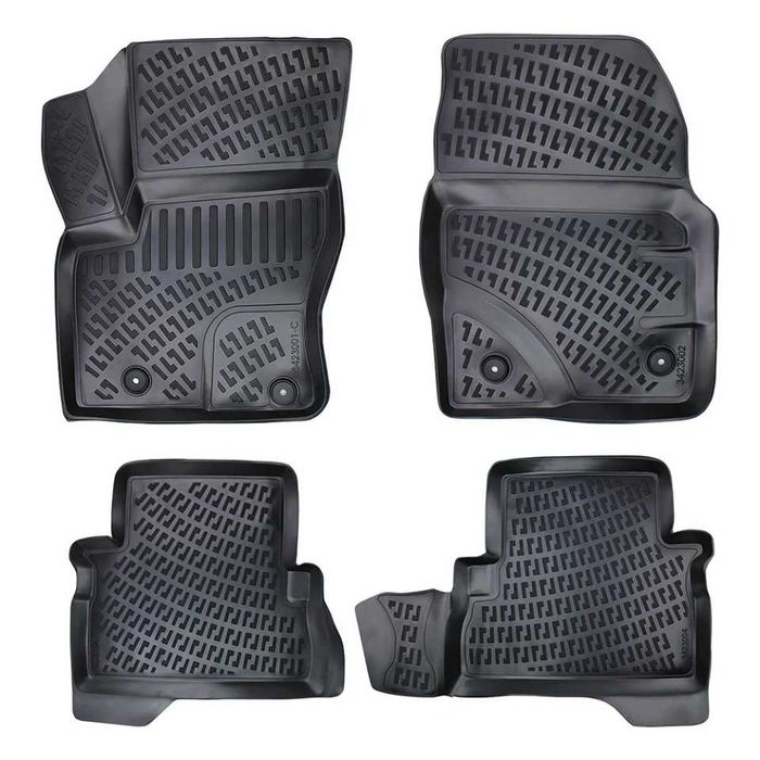 Cotiera auto dedicata Ford C-MAX 2003-2010, negru
