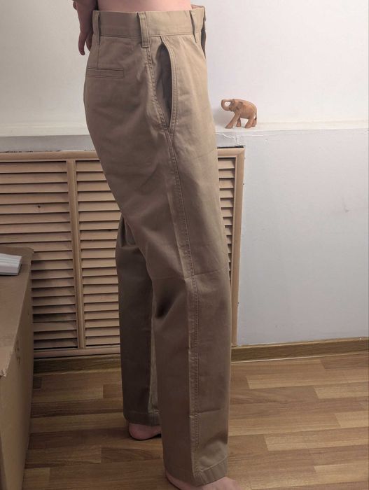 Хлопковые джинсы Uniqlo