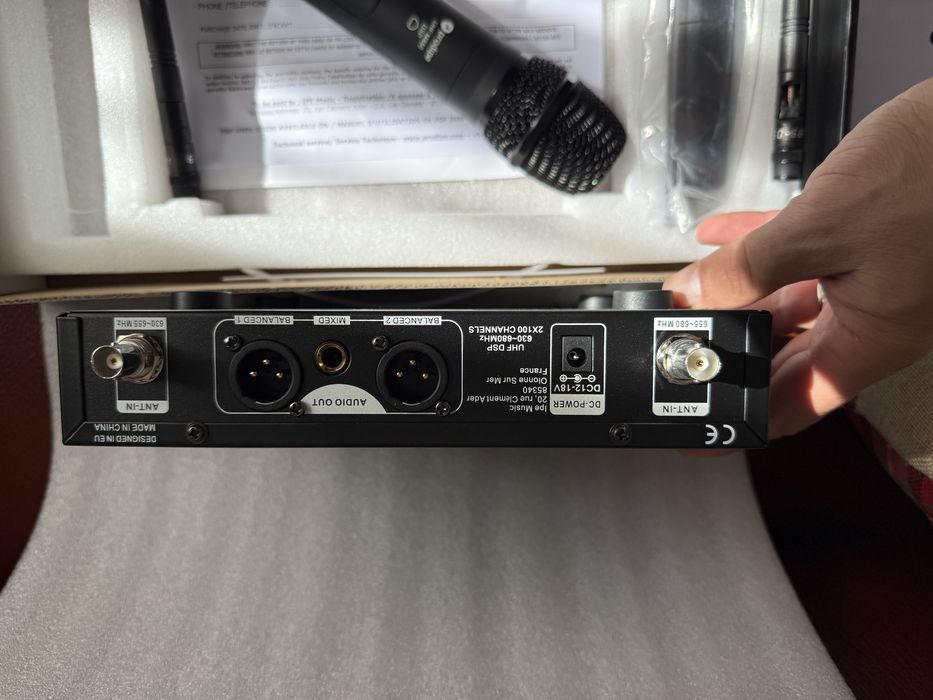 Microfoane wireless Prodipe M850 DSP Du