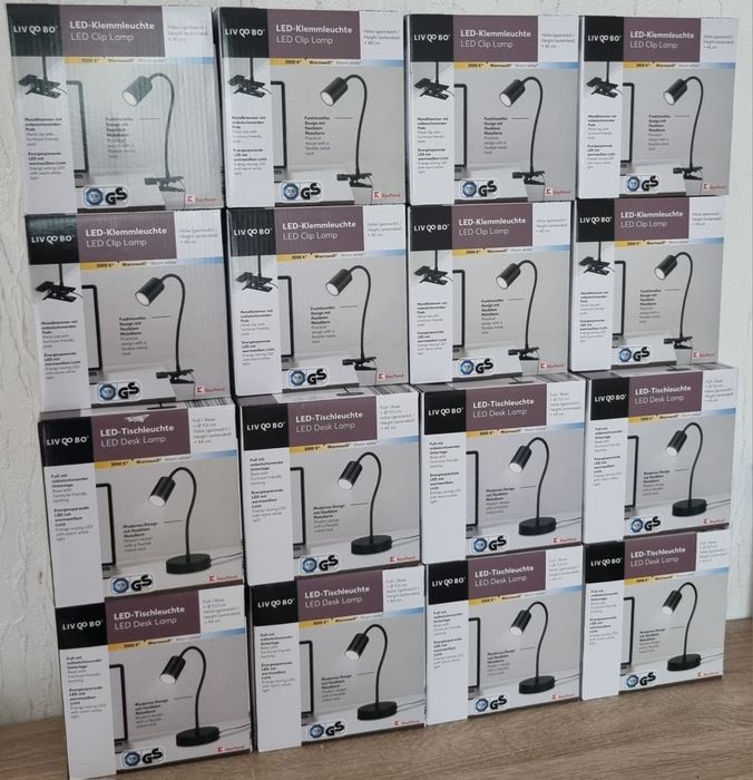 НОВА! LED настолна лампа 2,4W / 290lm / 3000K