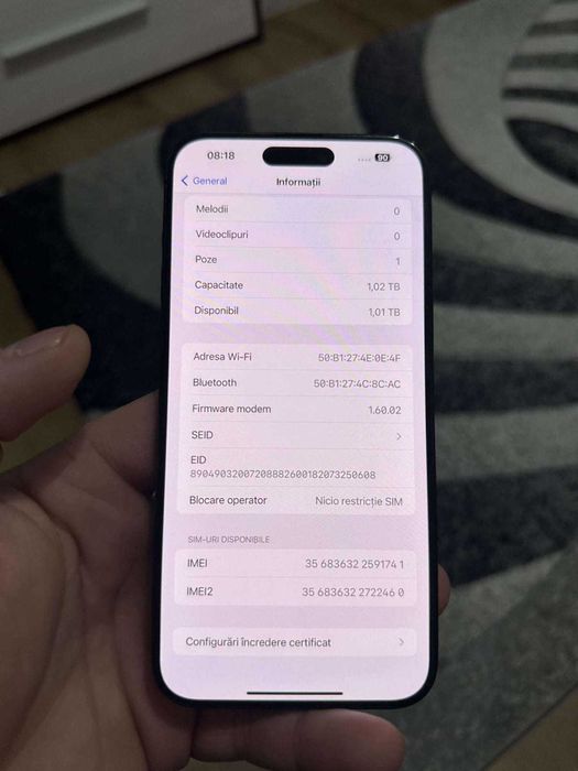 Iphone 15 pro max 1tb