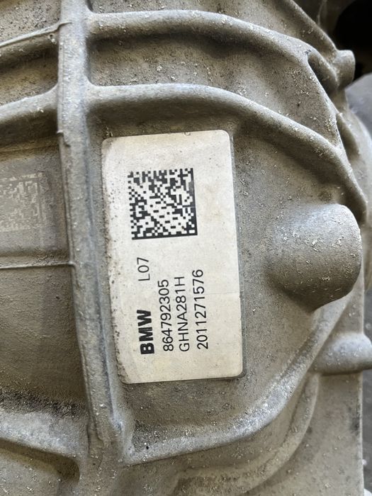 Преден/заден диференциал бмв 3 г20/21 320хд ( diferencial bmw 3 g20/21
