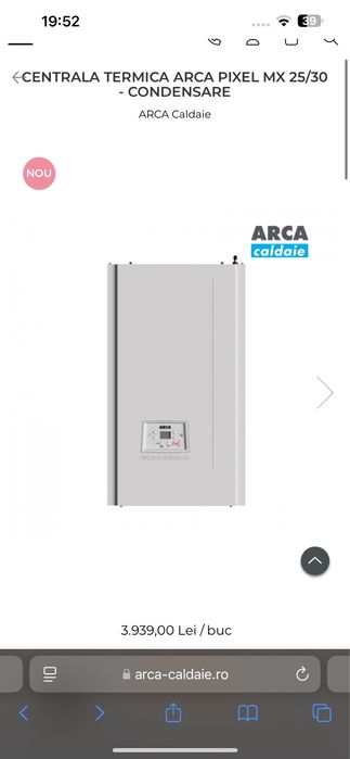 Centrala Gaz Condensare 25/30 kw
