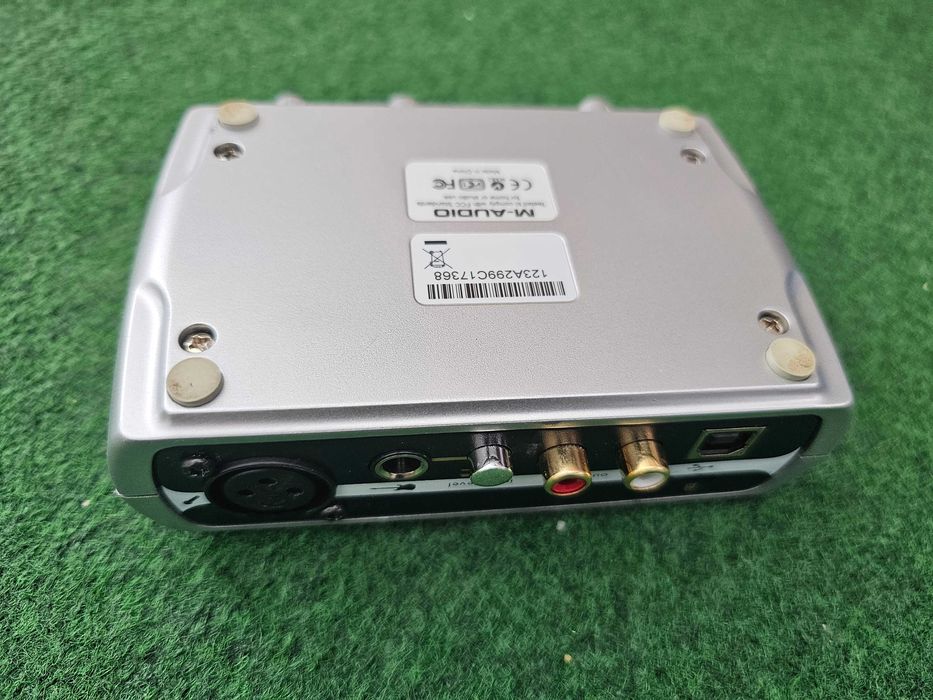 Interfață audio USB M-Audio Fast Track - Placă de sunet externă studio / podcast