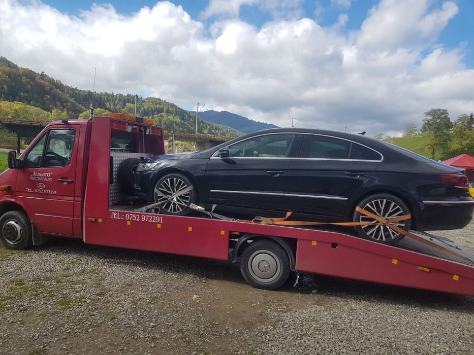 Platforma tractari auto asistenta rutiera