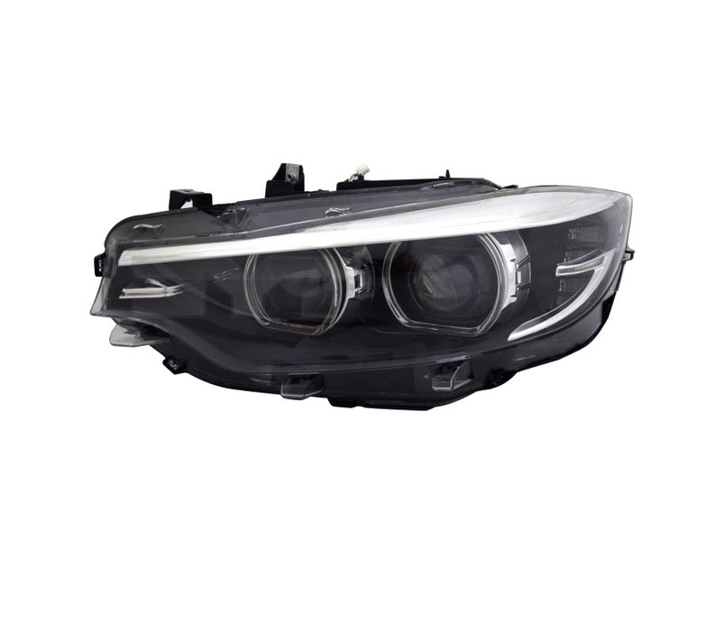 Far BMW Seria 3/3 Gt (F30/31/34/35), 03.2017-12.2019 Model : M3; Seria 4/4 Gc (F32/F33/F36/F82/83), 03.2017-, montare fata, stanga/dreapta, LED; electric; fara modul lumini de zi LED; fara modul LED; cu motor; LED