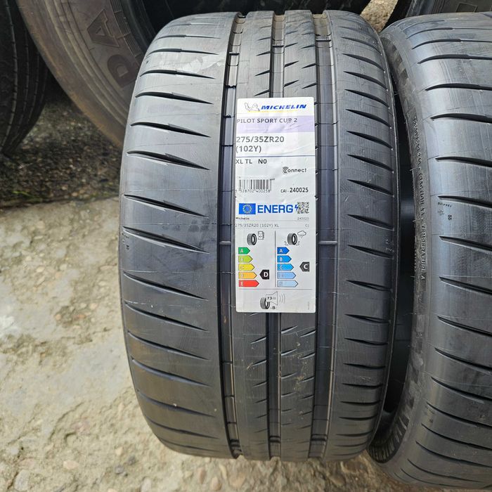 2 Нови летни гуми 275/35ZR20 Michelin Pilot Sport Cup 2 N0 Connect XL 102Y DOT2025 made in France