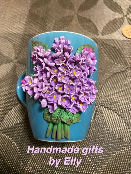 Чаши и буркани с полимерна глина