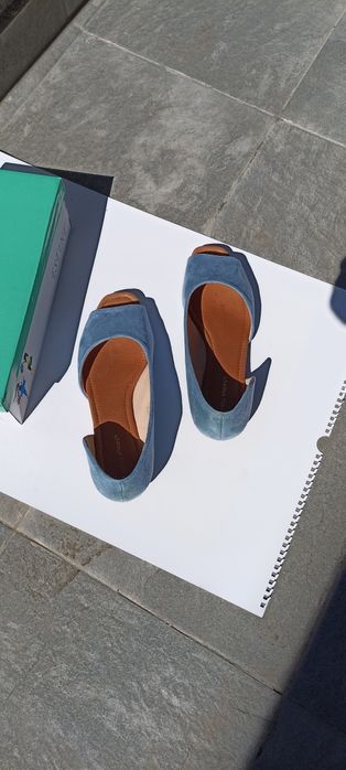 Летни дамски обувки тип балеринки - номер 40